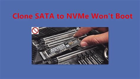 inaccessible boot device after clone to nvme|nvme won't boot after clone.